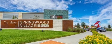 The Market at Springwoods Village .